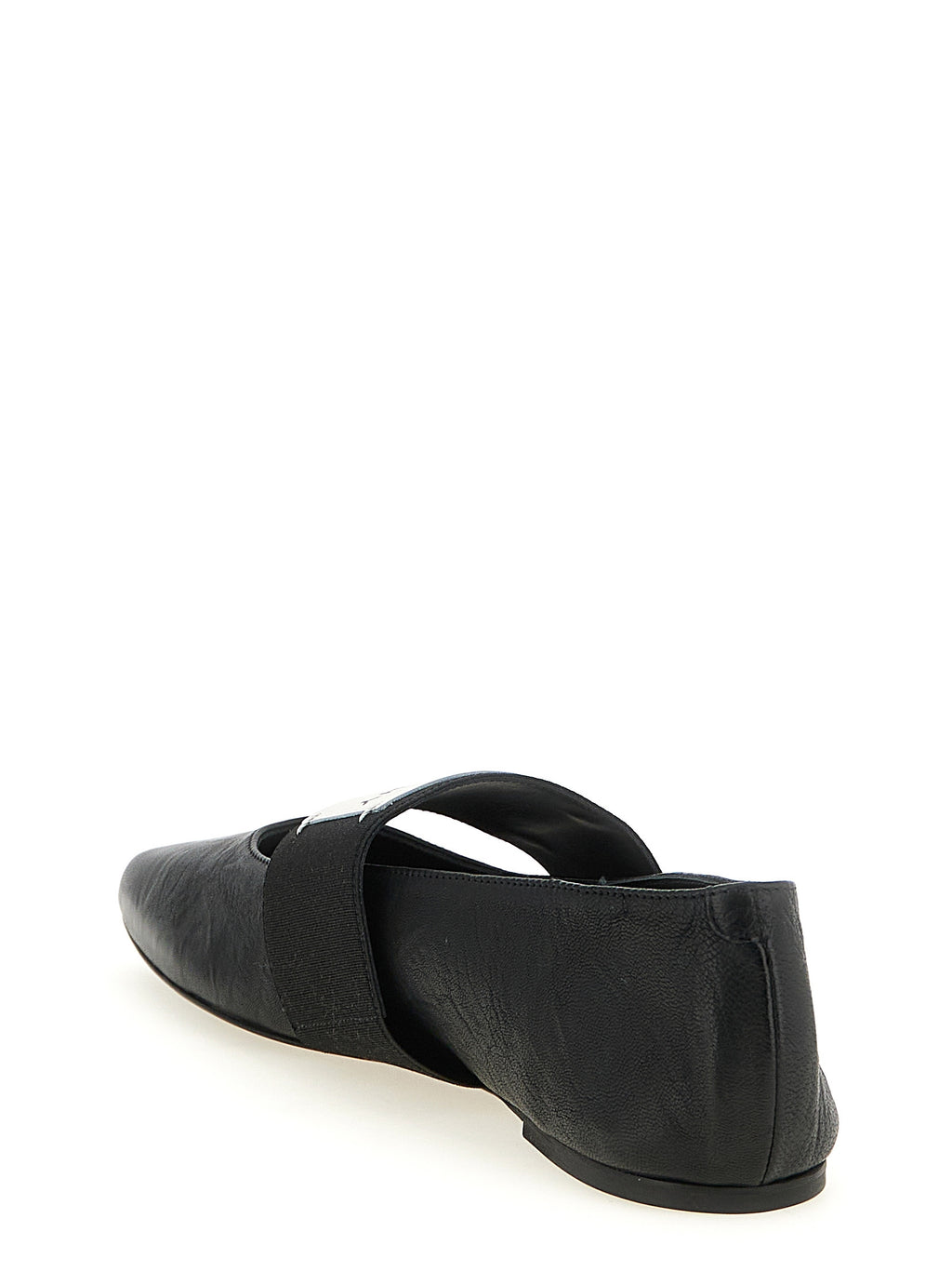 Givenchy Sliced Square Logo Ballet Flats