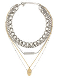 Paco Rabanne Collier 5 Rangs Necklace