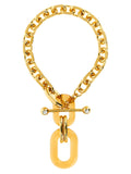 Paco Rabanne Collier Ring Pendant Necklace