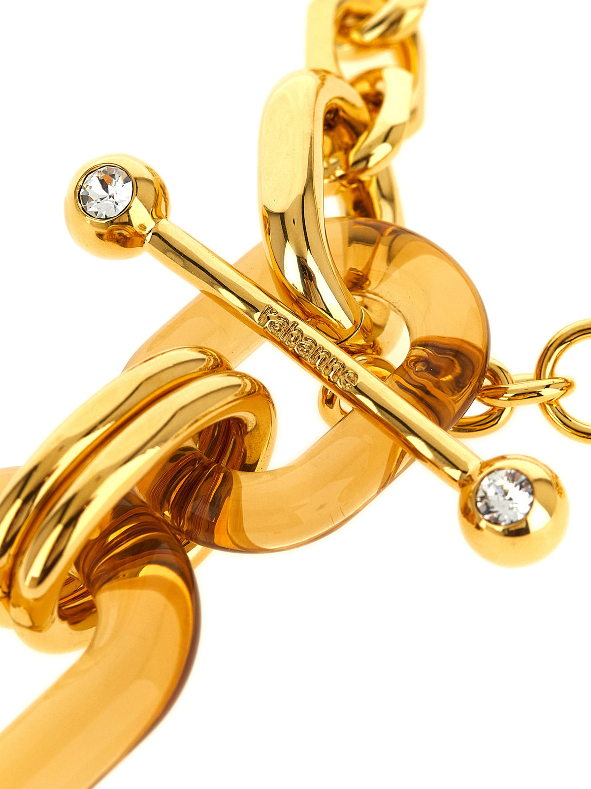 Paco Rabanne Collier Ring Pendant Necklace