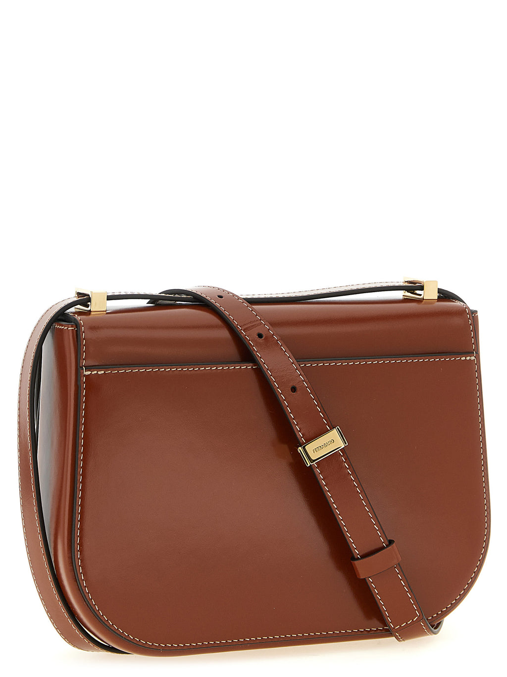 Ferragamo Double Gancini Crossbody Bag