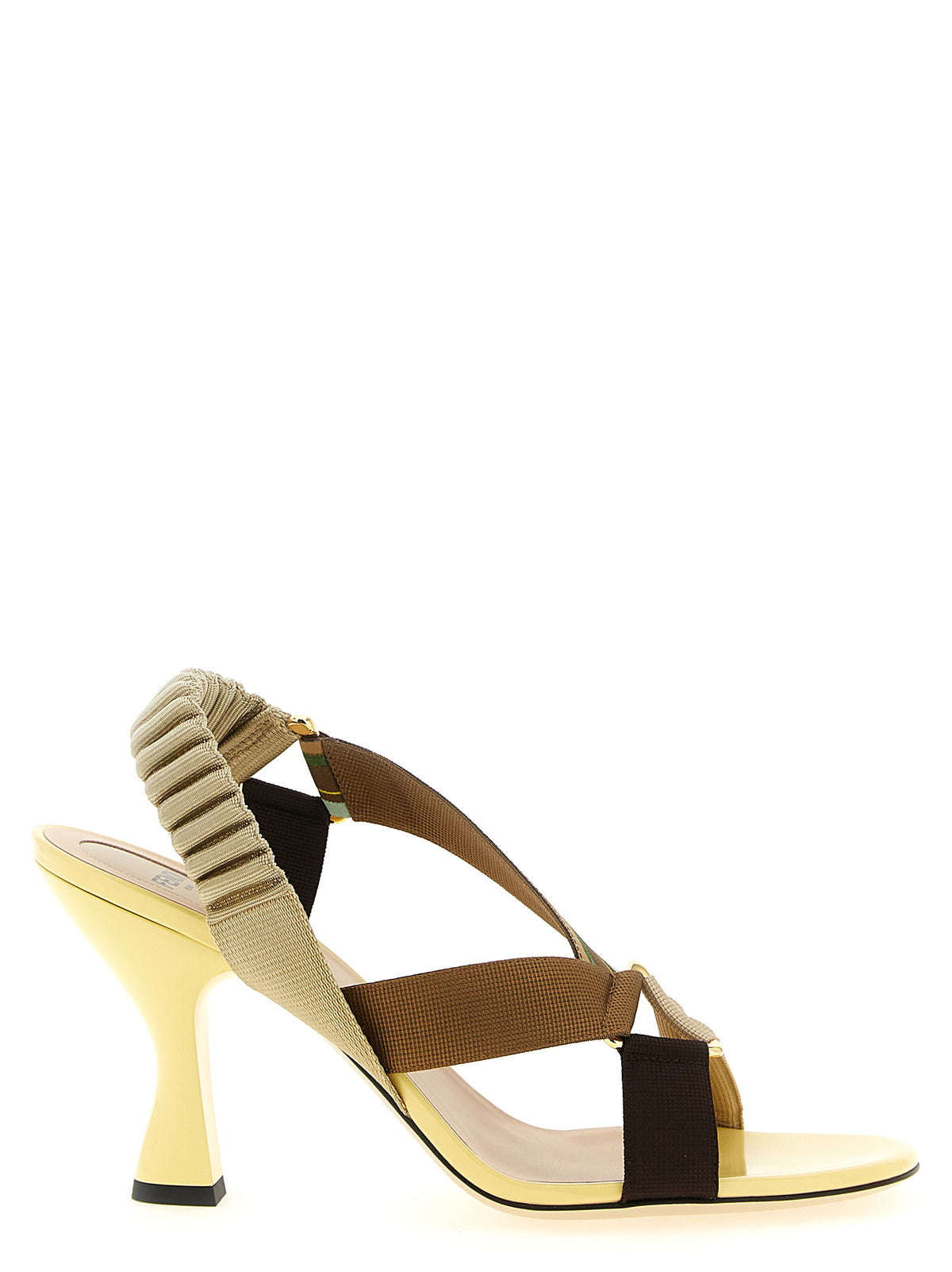 Fendi Colibrì Sculptural-Heel Sandals