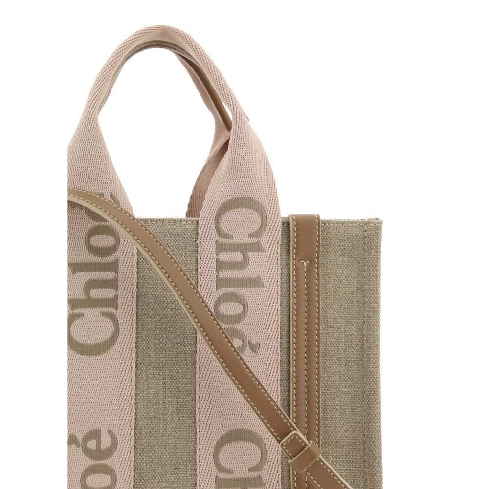 Chloé Woody Beige Handbag