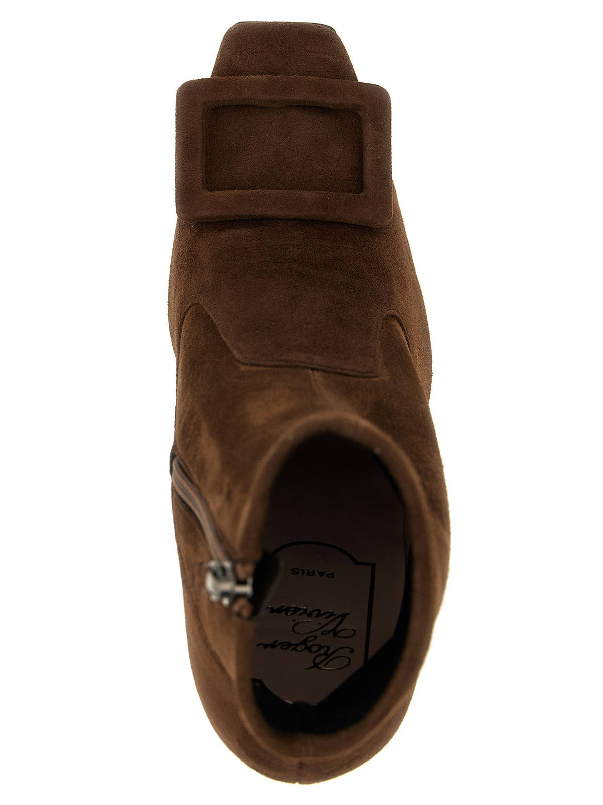 Roger Vivier Trompette Buckle Ankle Boots