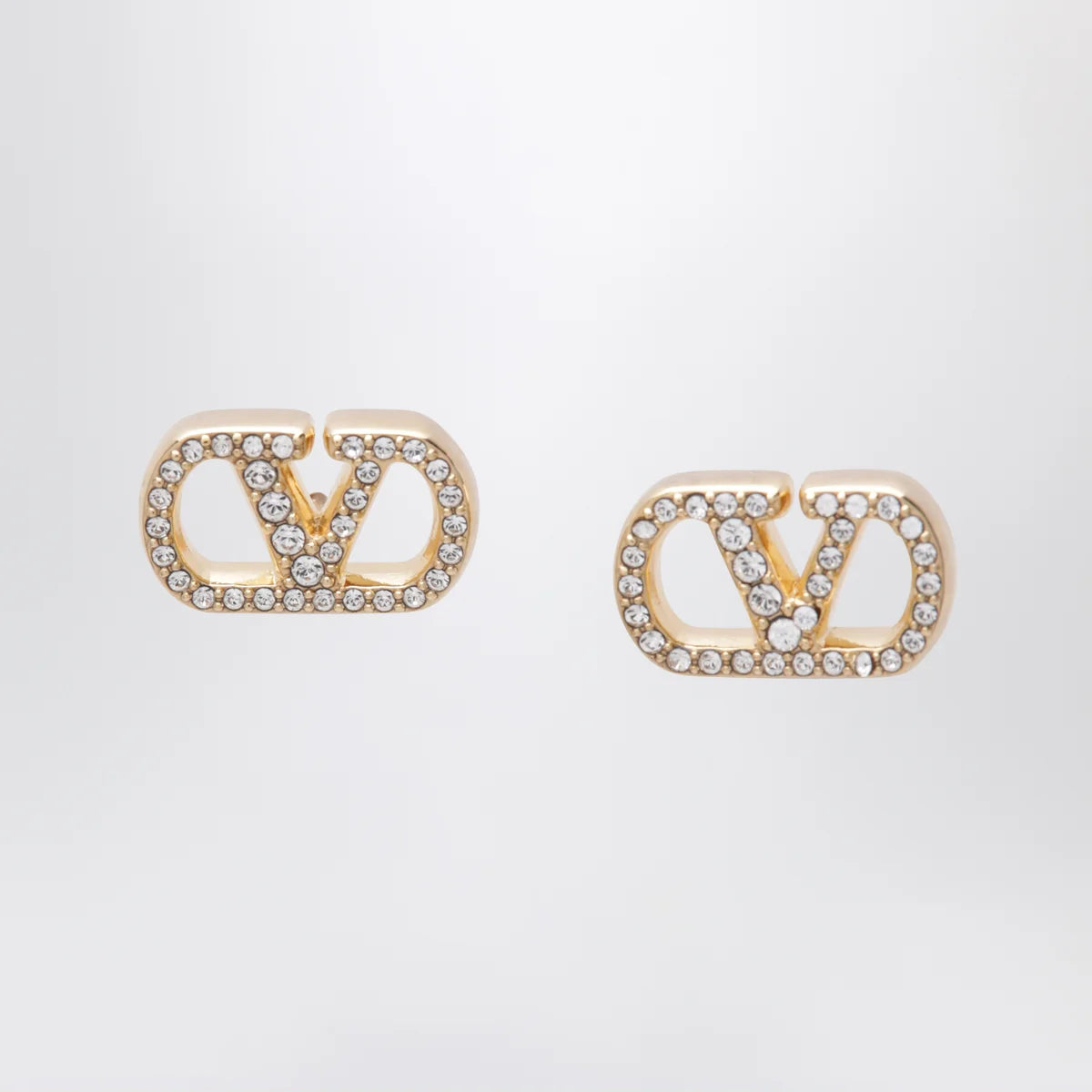 Valentino Garavani VLogo Signature Crystal Earrings
