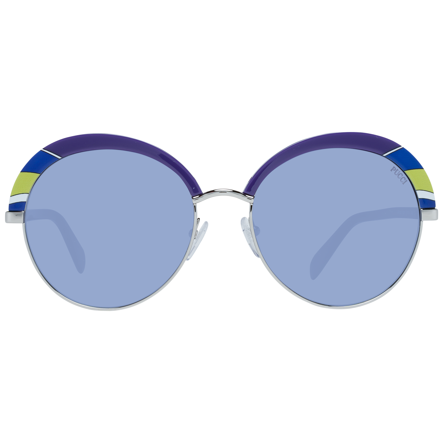Emilio Pucci Purple Metal Sunglasses