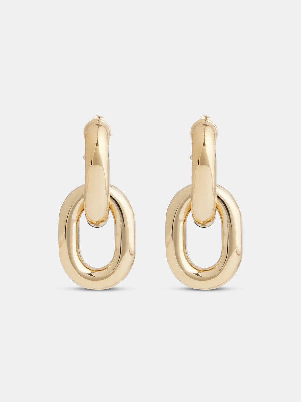 Rabanne Double XL Link Earrings