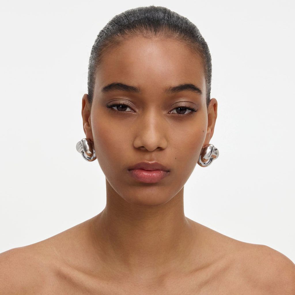 Self-Portrait Small Knot Earrings