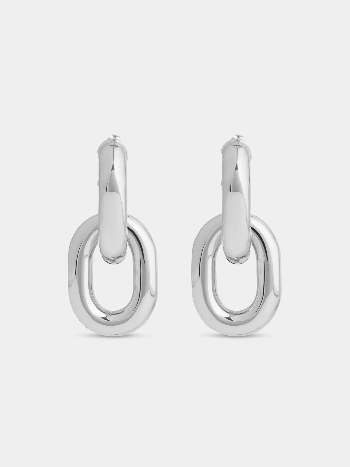 Rabanne Double XL Link Earrings