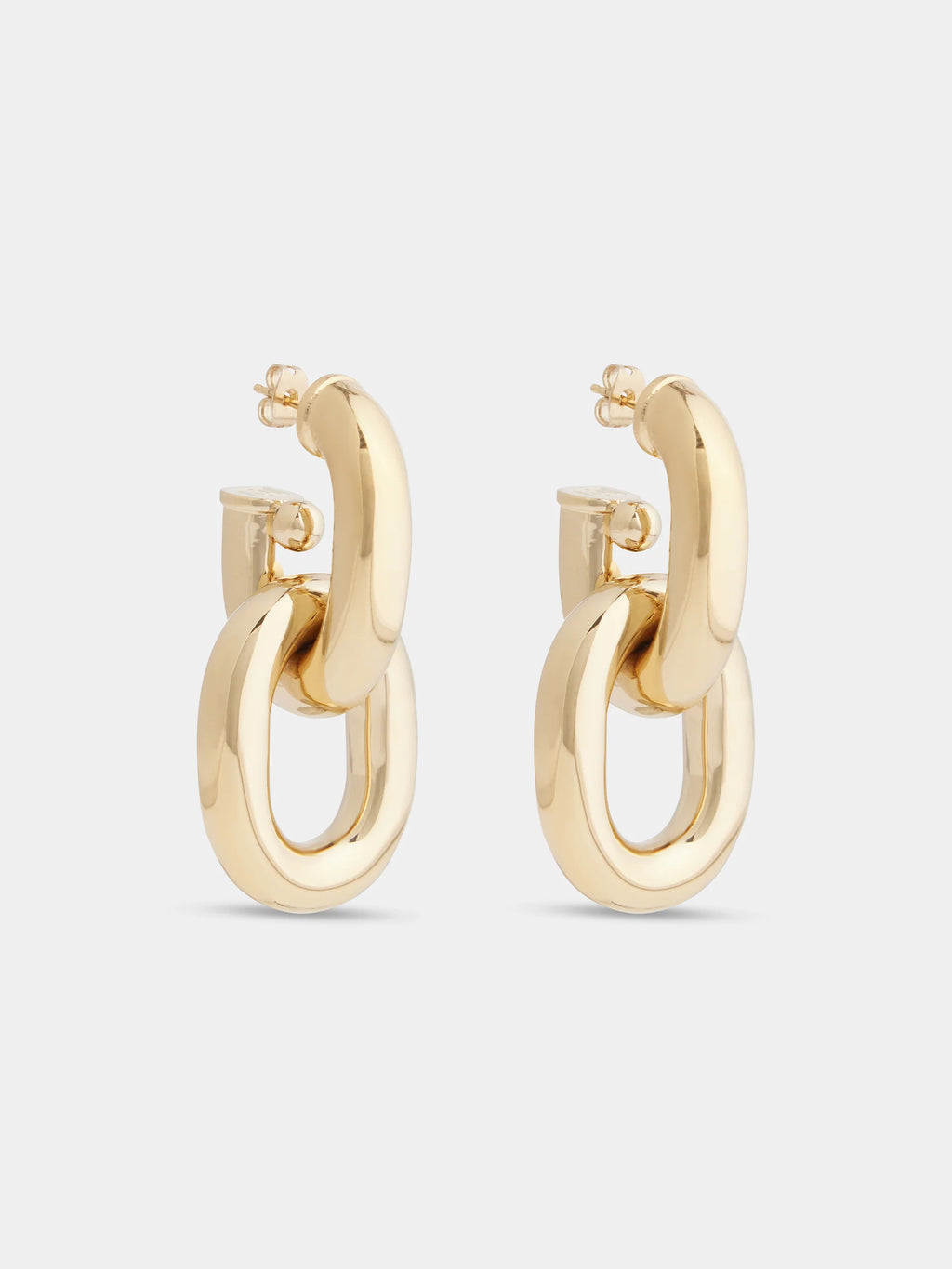 Rabanne Double XL Link Earrings