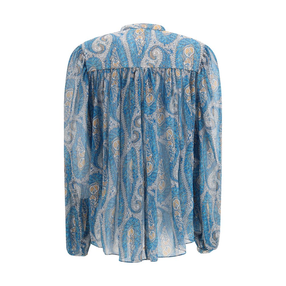 Etro Multicolor Silk Shirt