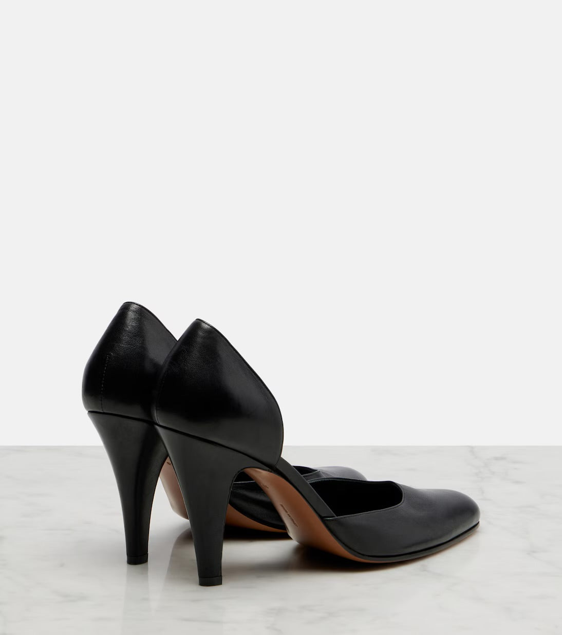 The Row Black Ornella d’Orsay Pumps