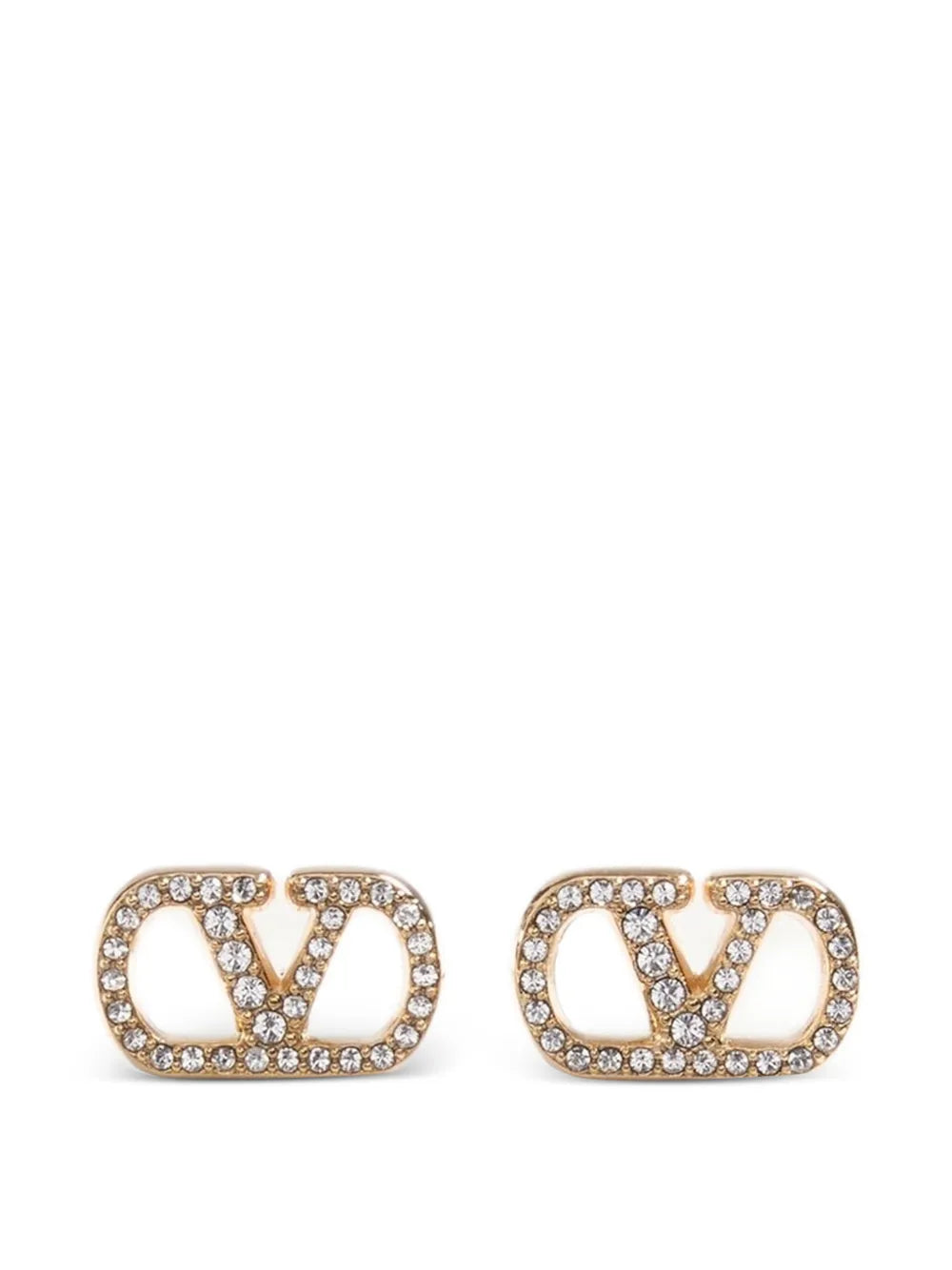 Valentino Garavani VLogo Signature Crystal Earrings