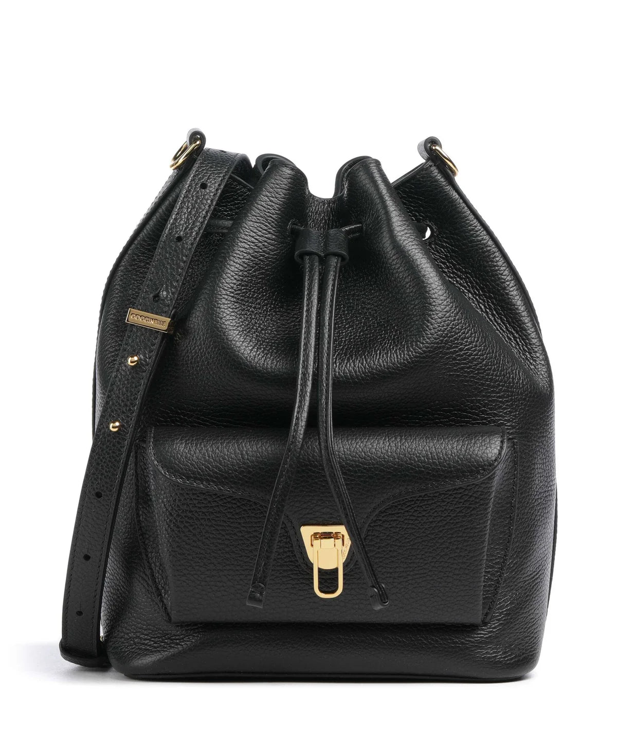 Coccinelle Black Leather Womens Bag