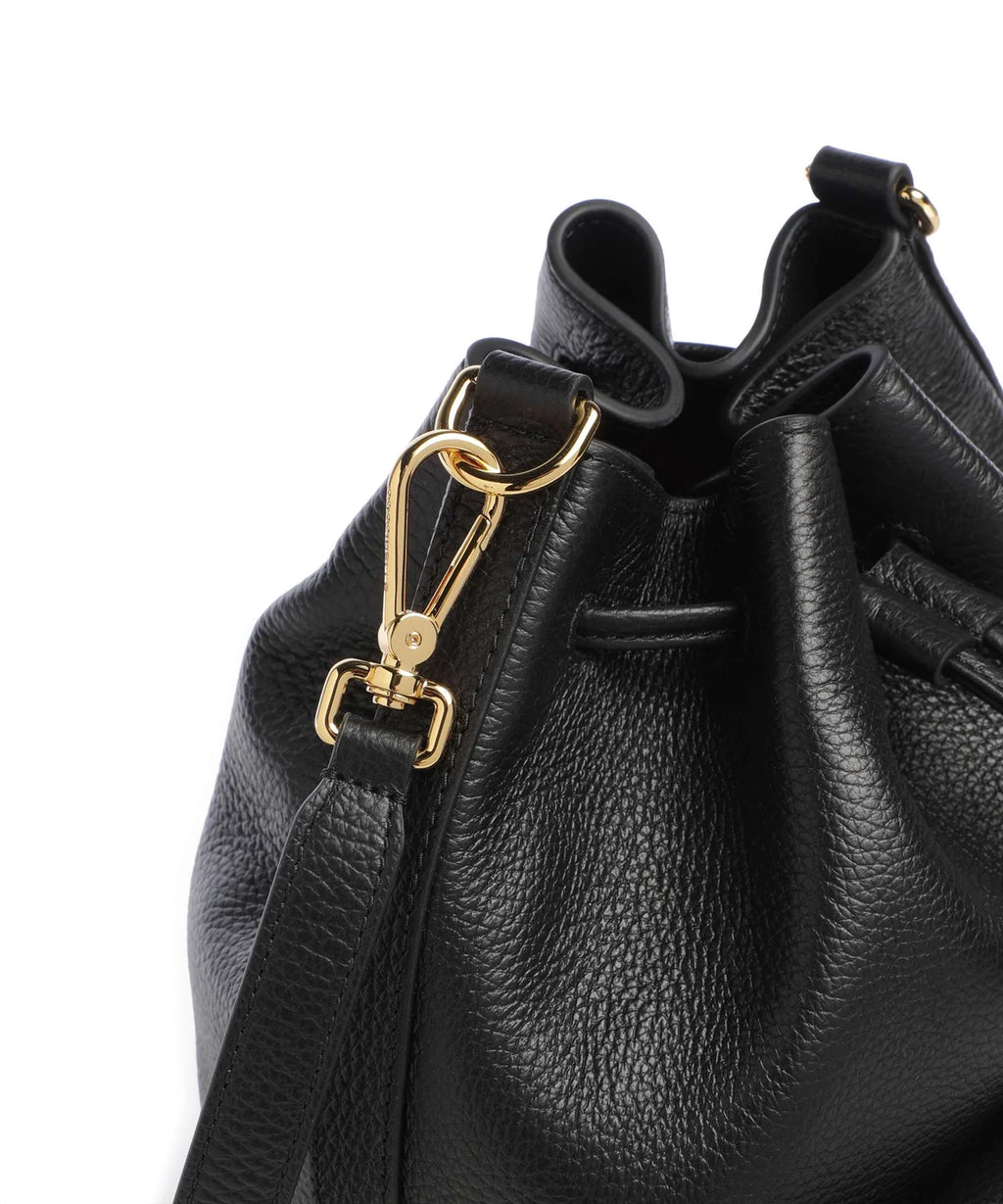 Coccinelle Black Leather Womens Bag