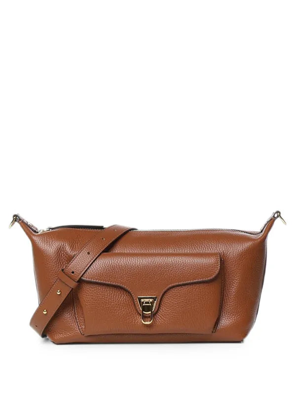 Coccinelle Brown Leather Woman Bag