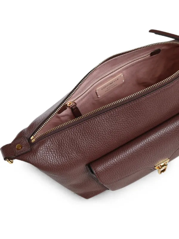 Coccinelle Beat Generatio Brown Shoulder Bag