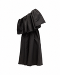 Alexander McQueen Black Women Acetate Dress