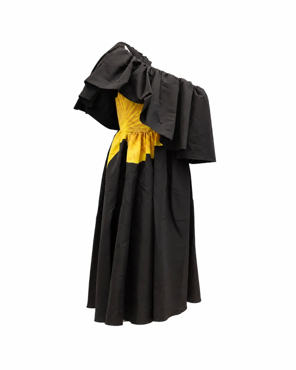 Alexander McQueen Black Women Acetate Dress