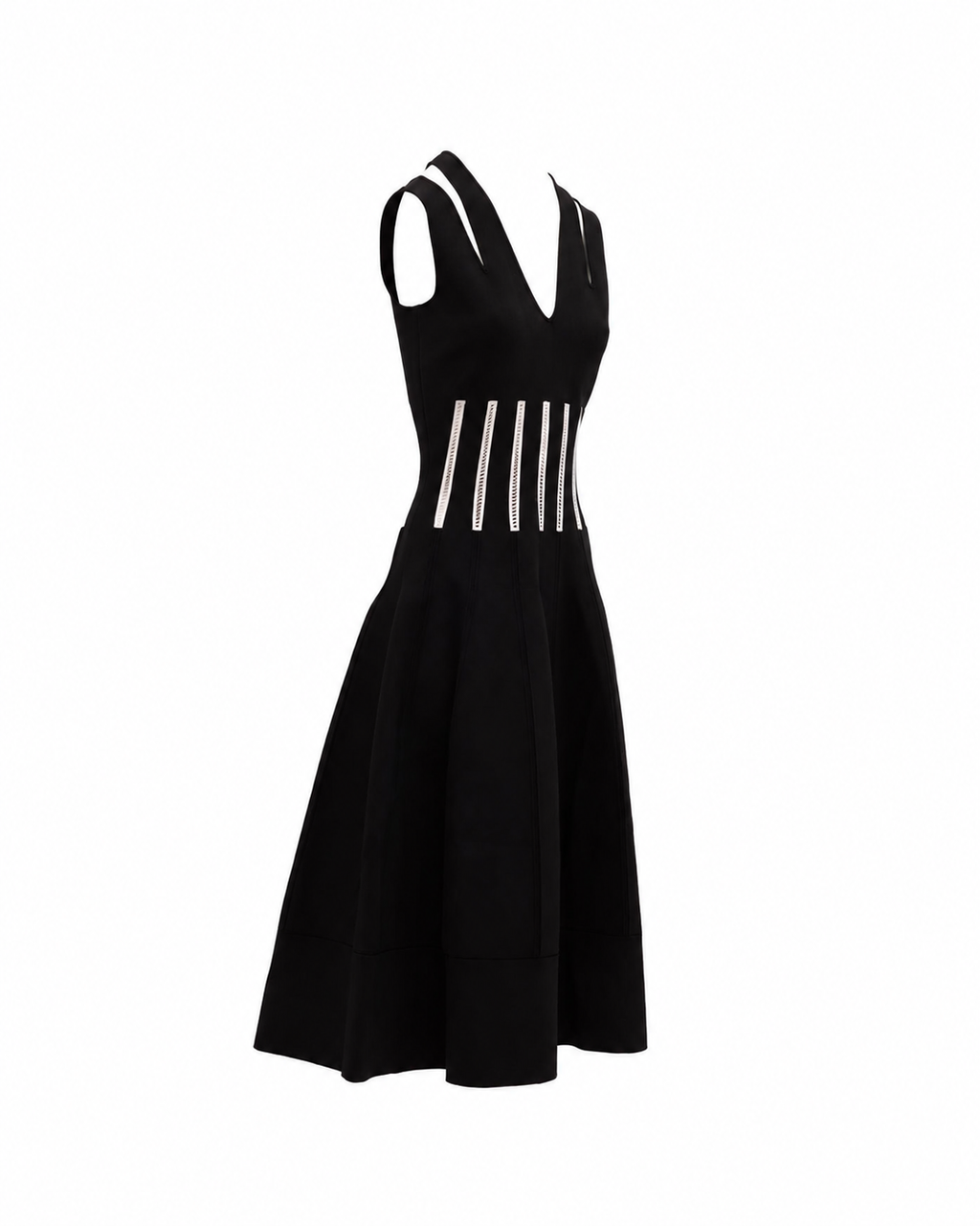 Alexander McQueen Black Women Viscose Dress