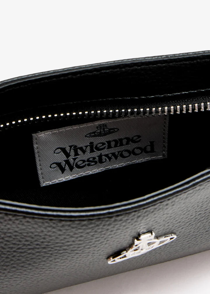 Vivienne Westwood Tasha Black Phone Shoulder Bag