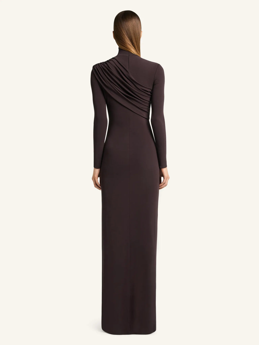 Courrèges Brown Viscose Casual Dress