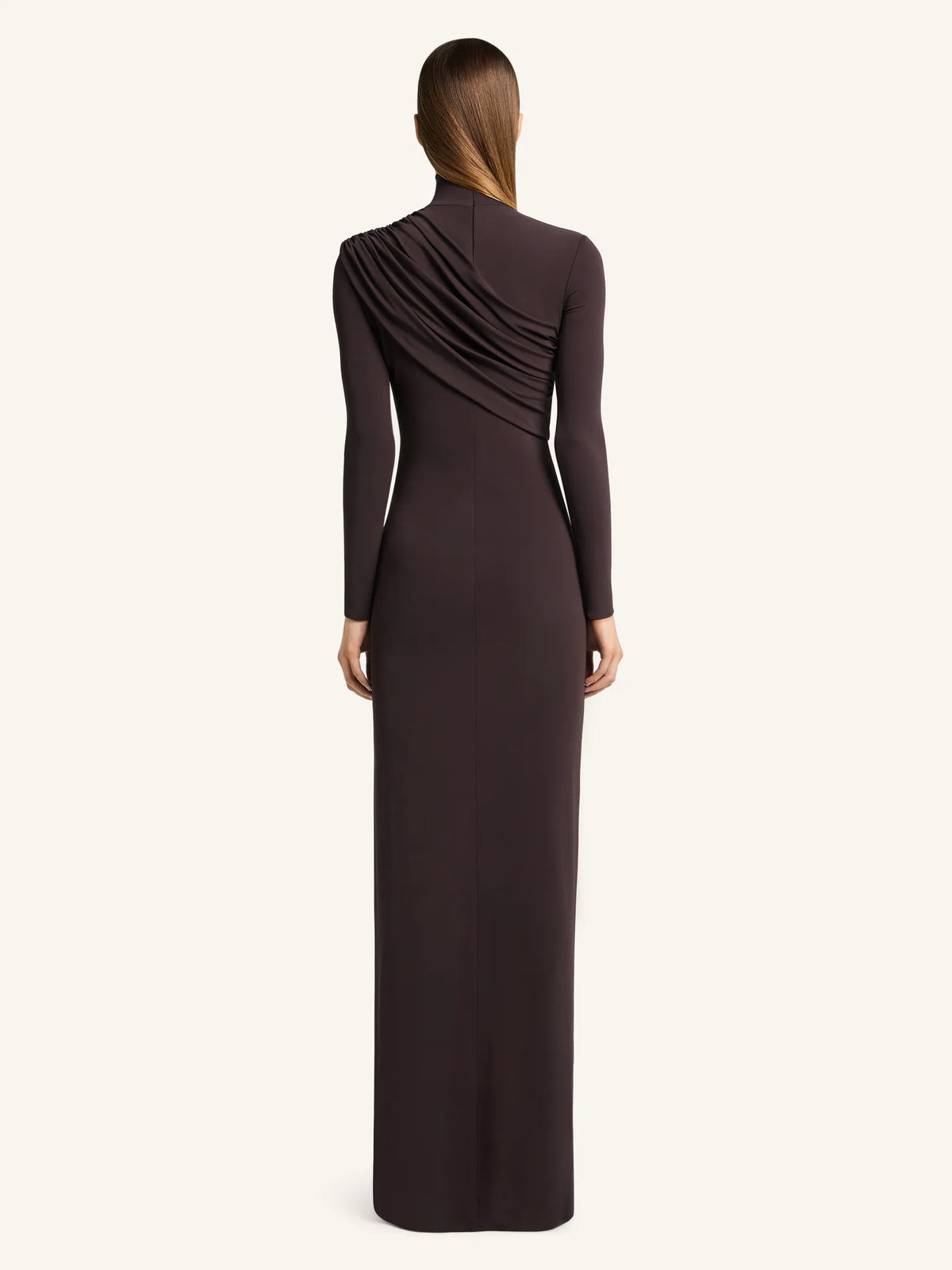 Courrèges Brown Viscose Casual Dress