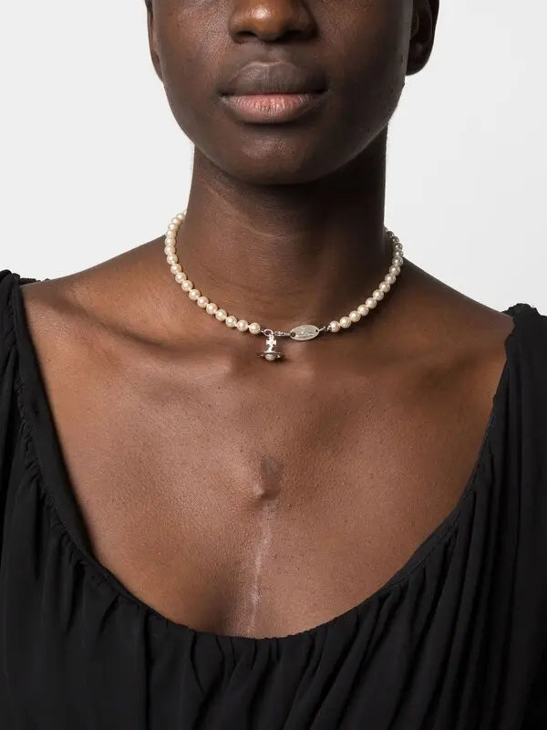 Vivienne Westwood Simonetta Pearl Necklace