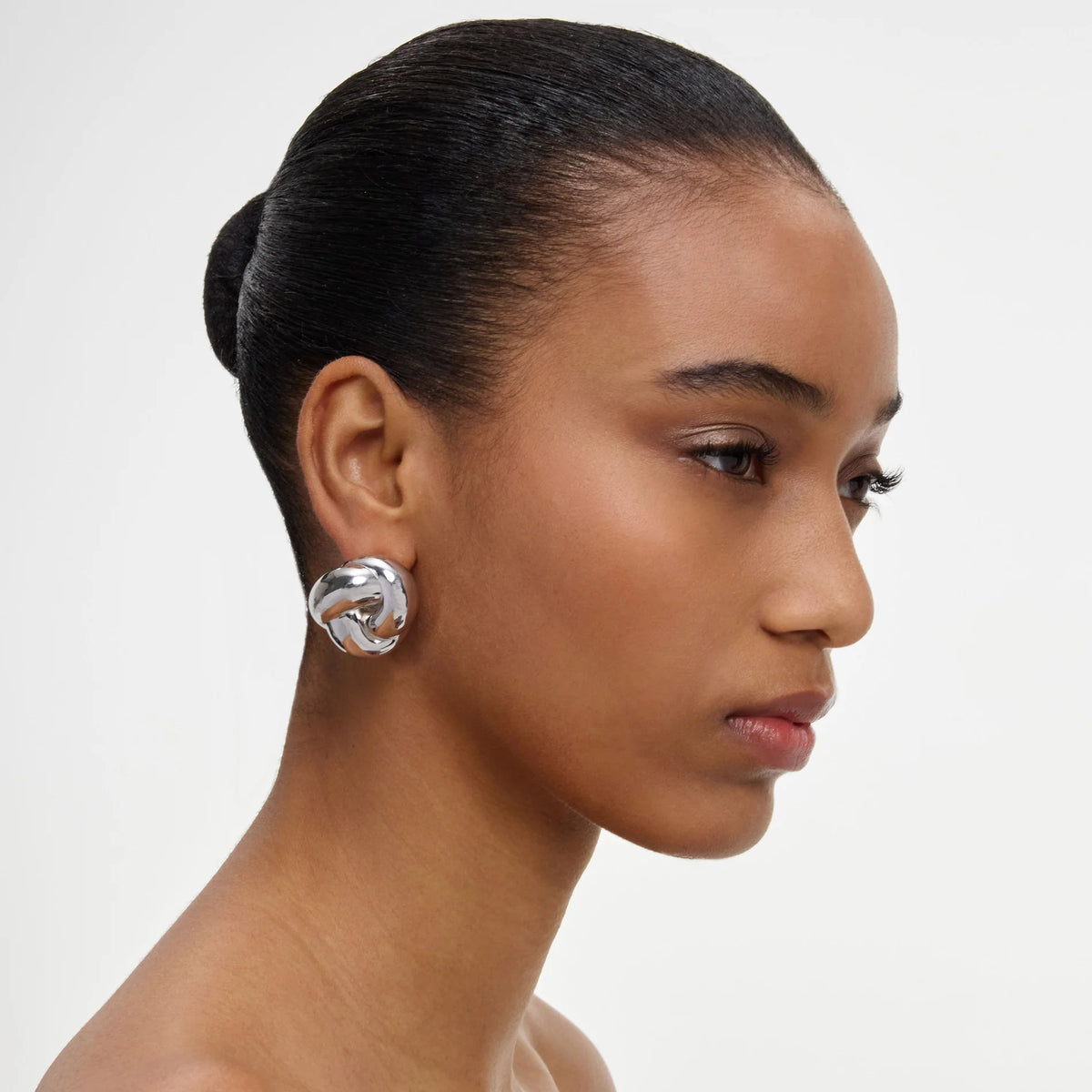 Self-Portrait Small Knot Earrings